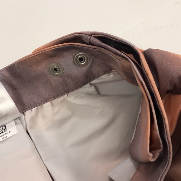 COS 38 Skirt Pleated Full Light Purple Peach pink Adjustable snap Waist Excellen - Picture 9 of 15